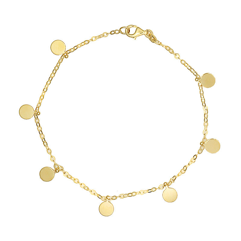 Chanel Yellow Gold C Charm Bracelet – Opulent Jewelers